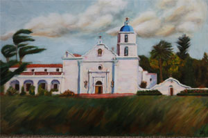 Mission San Luis Rey - Fall